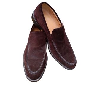 Bally mens leather Pachino made in Italy loafers size 9.5E and mint condition.